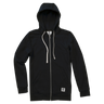 Black All American Zip Up Hoodie by American Roots.  American Made, American Sourced. Union Made.